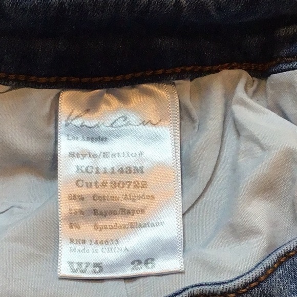 KanCan Frayed Hem Jean Shorts Size W5 26 - Picture 6 of 6